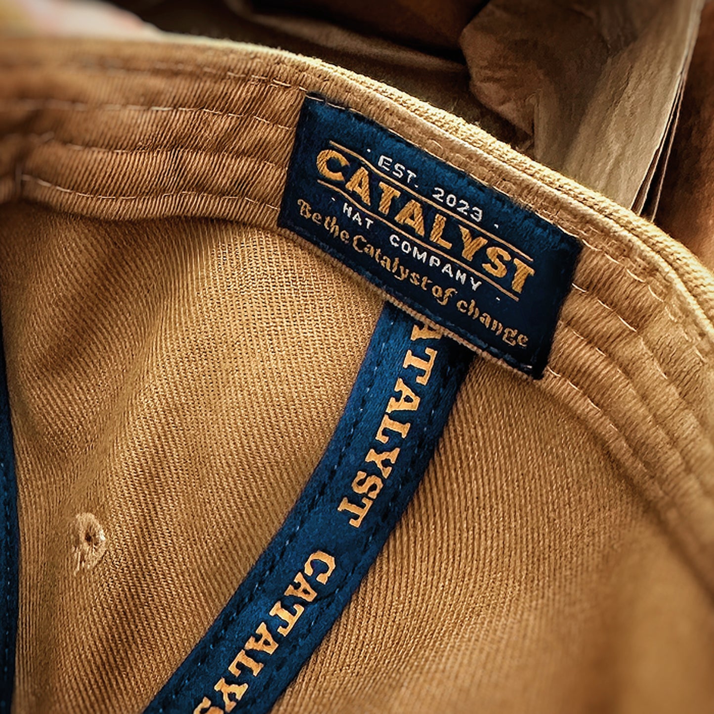 The Tradesman Snapback Hat – Change Collection – Tan