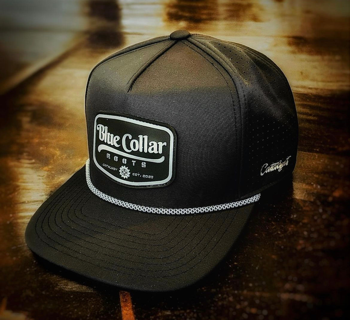 "Blue Collar Roots" 5-Panel Hydro Snapback