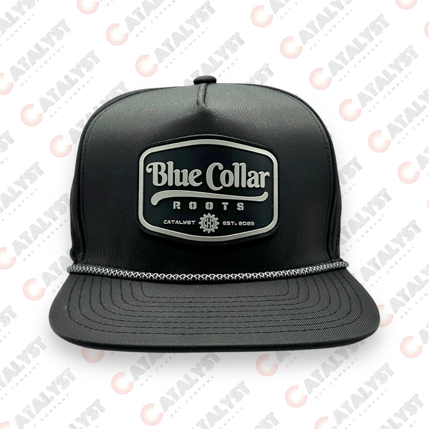 "Blue Collar Roots" 5-Panel Hydro Snapback
