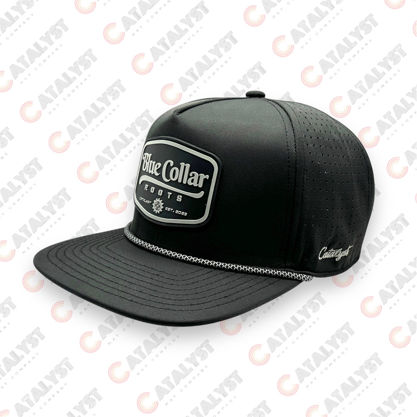 "Blue Collar Roots" 5-Panel Hydro Snapback