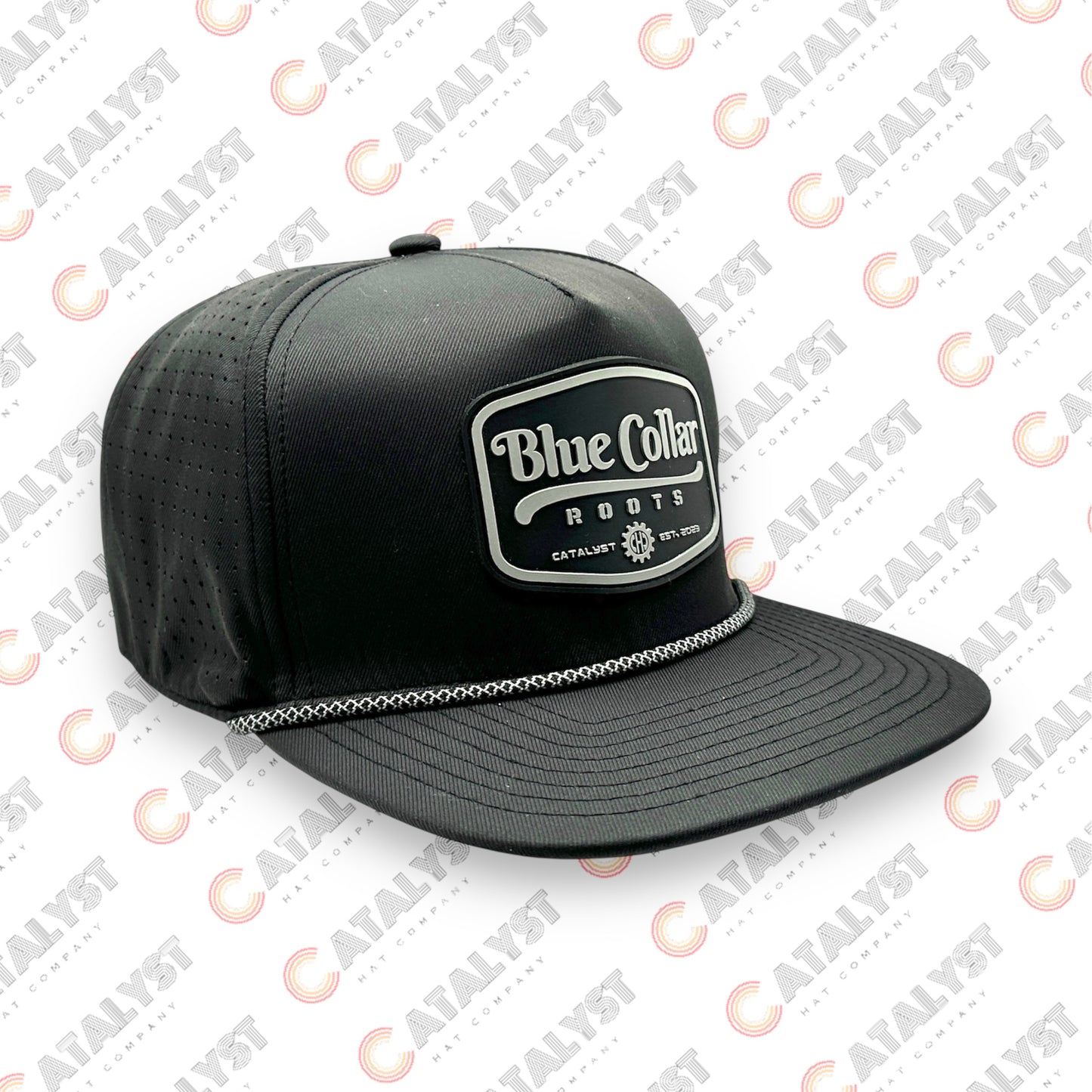 "Blue Collar Roots" 5-Panel Hydro Snapback
