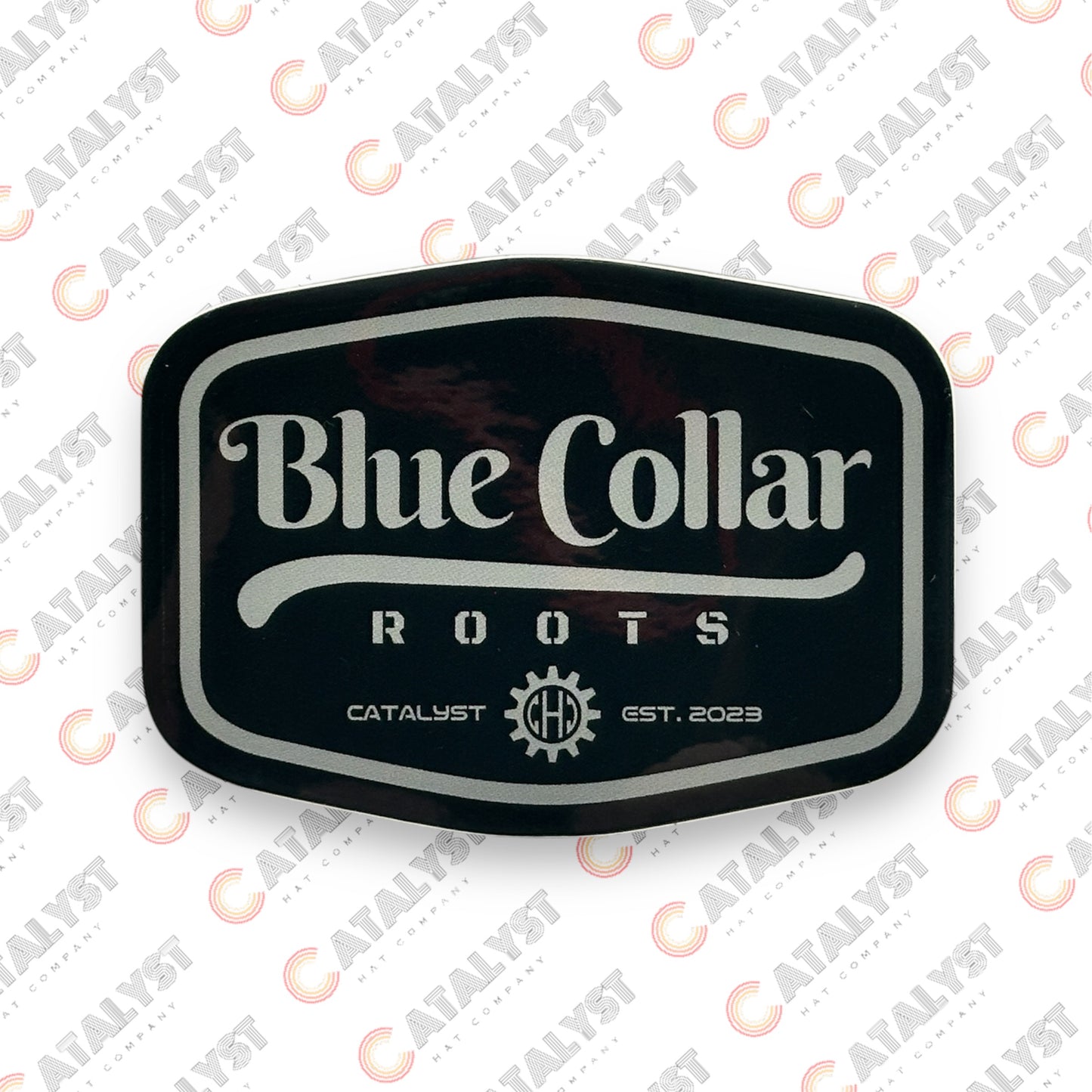 “Blue Collar Roots” Sticker