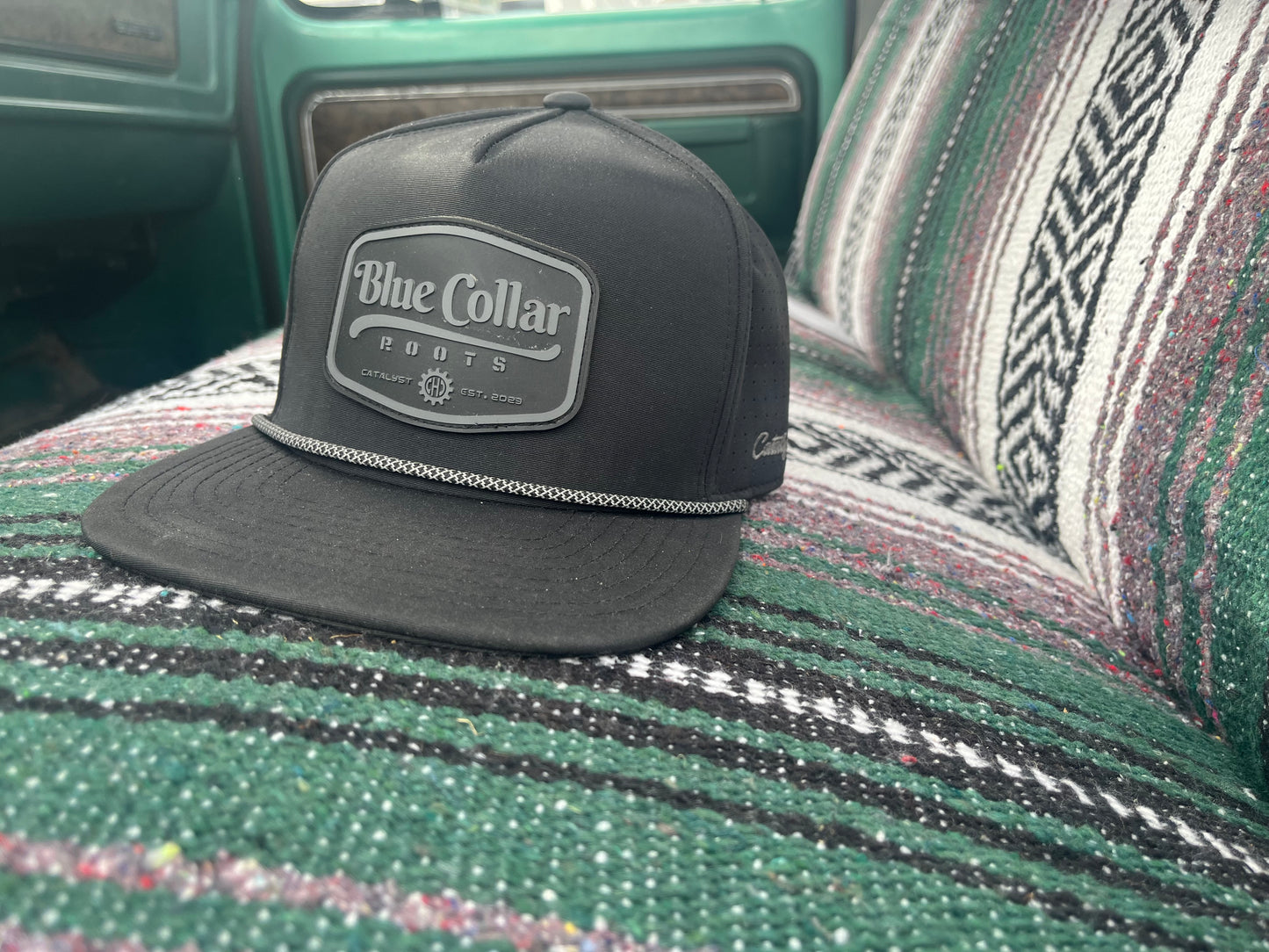 "Blue Collar Roots" 5-Panel Hydro Snapback