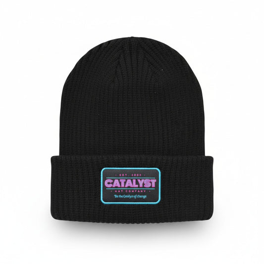 Neon Nights Beanie - Beanie Collection - Black