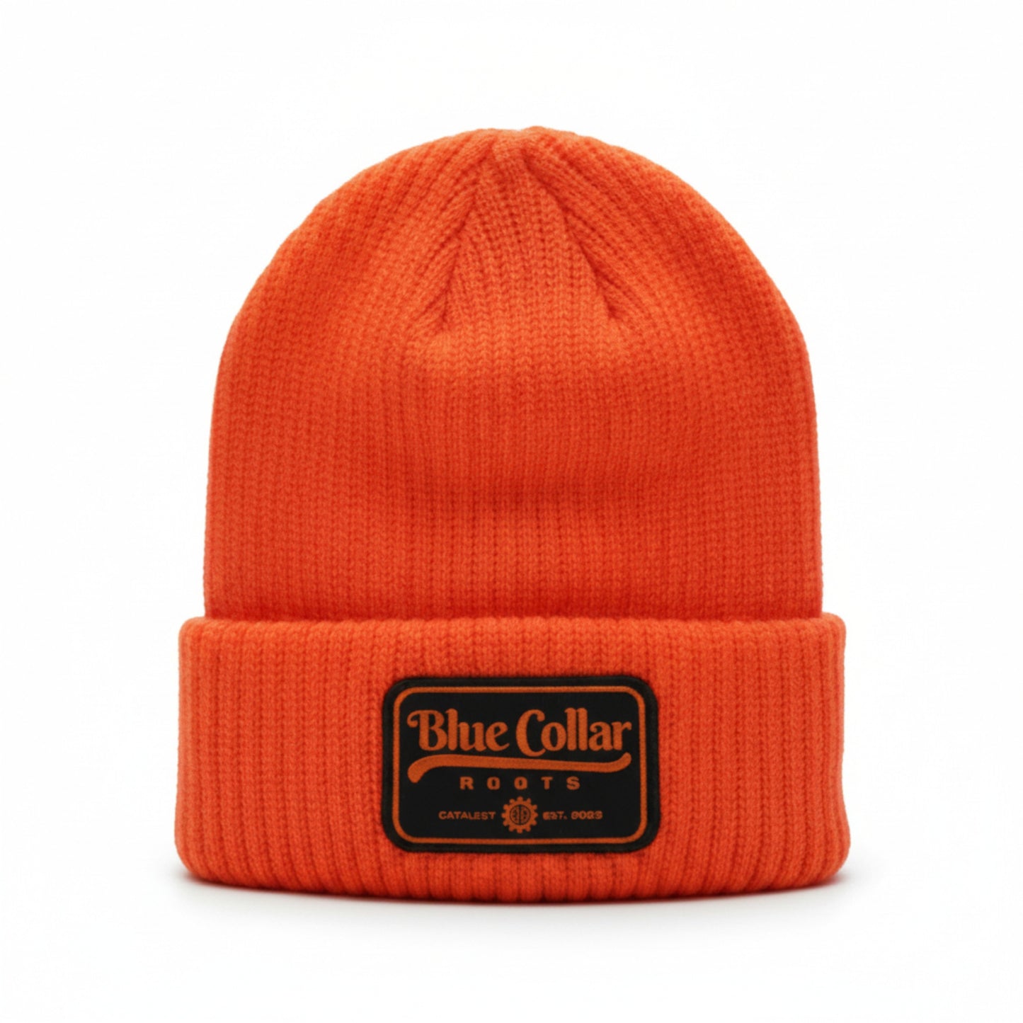 Higher Viz Beanie - Roots Collection - Blaze Orange