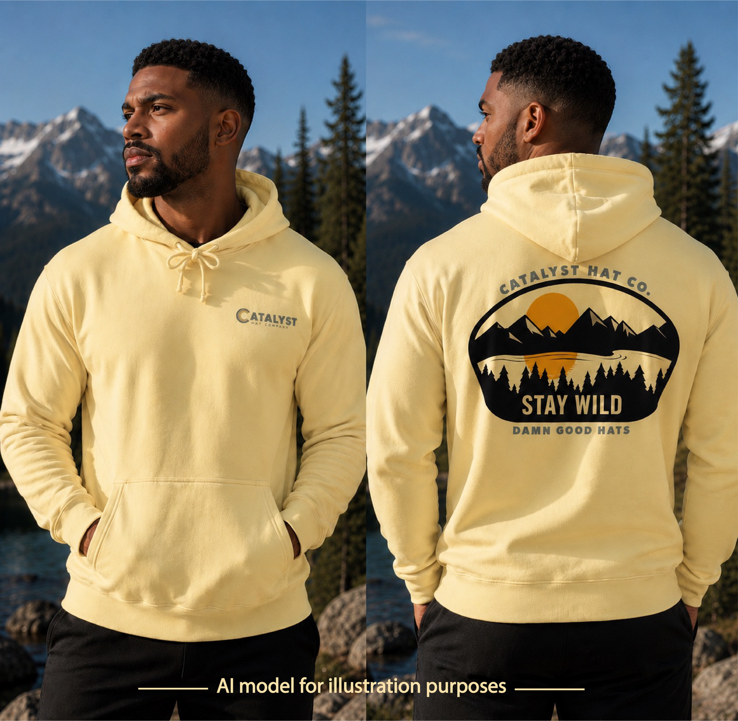 Catalyst Hat Co.-Stay Wild Hoodie