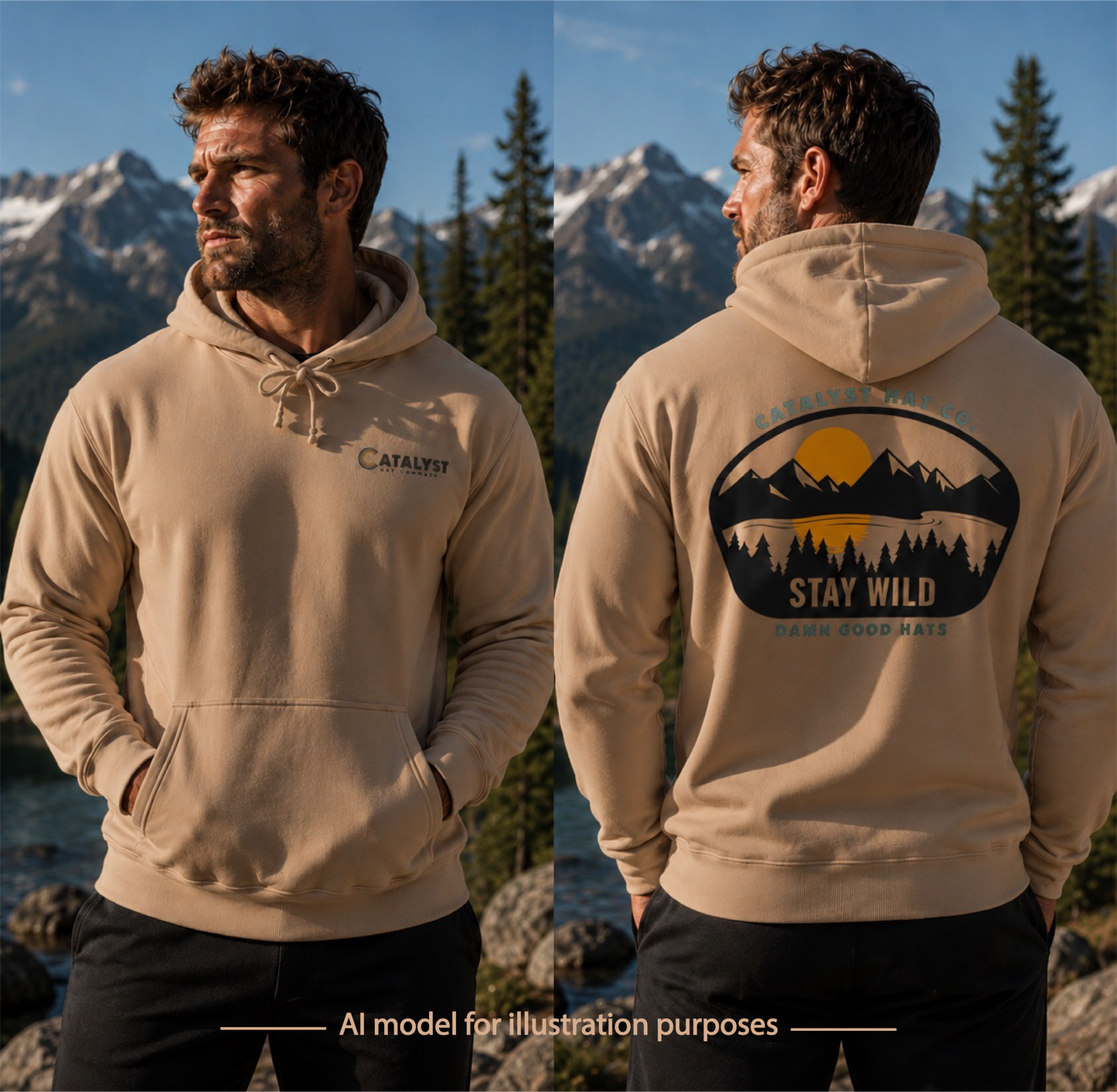 Catalyst Hat Co.-Stay Wild Hoodie