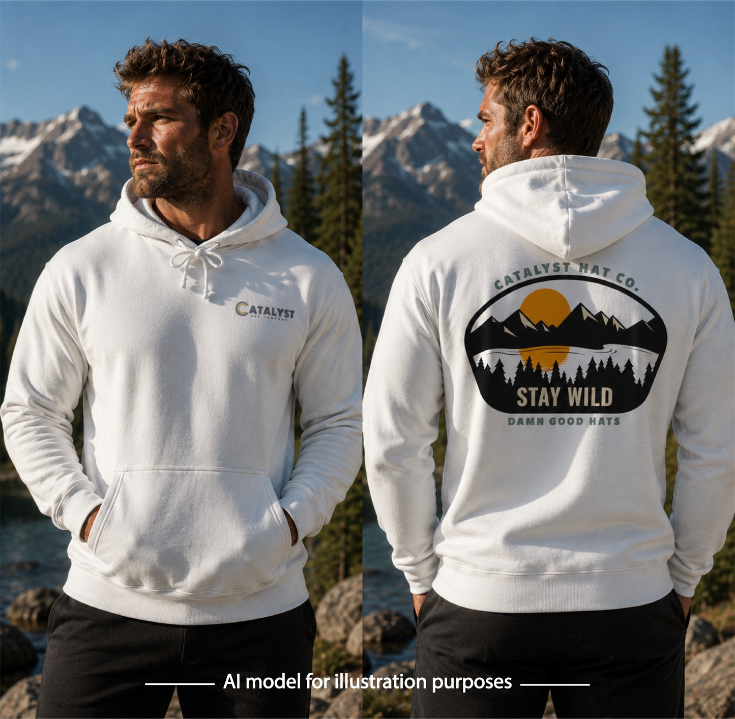 Catalyst Hat Co.-Stay Wild Hoodie