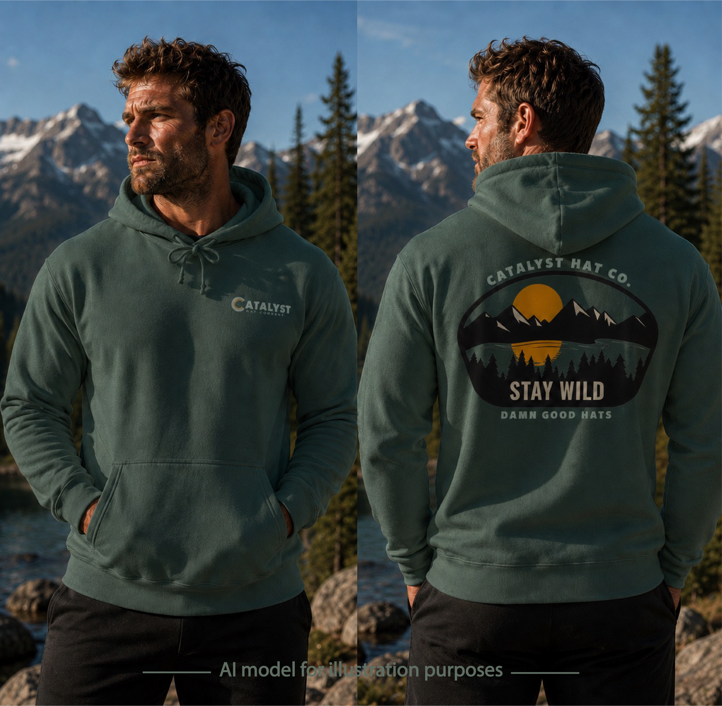 Catalyst Hat Co.-Stay Wild Hoodie