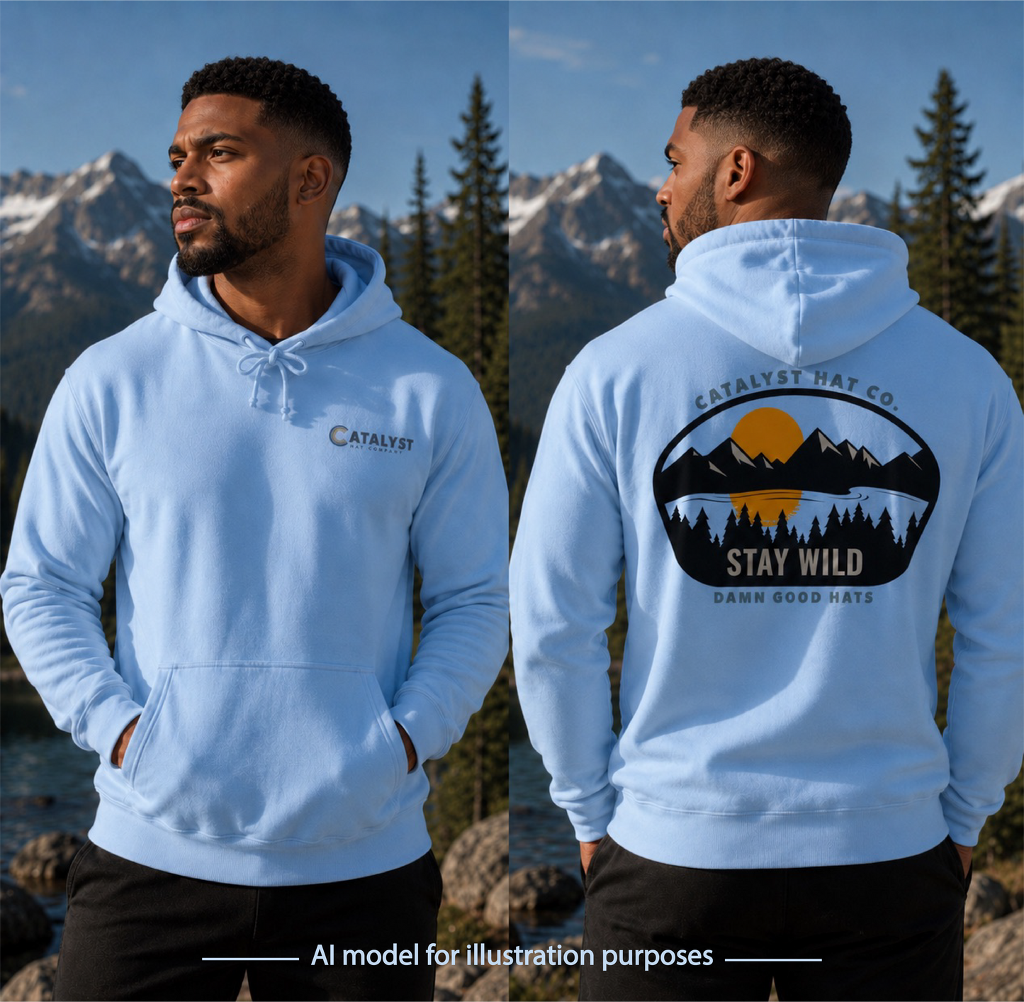 Catalyst Hat Co.-Stay Wild Hoodie
