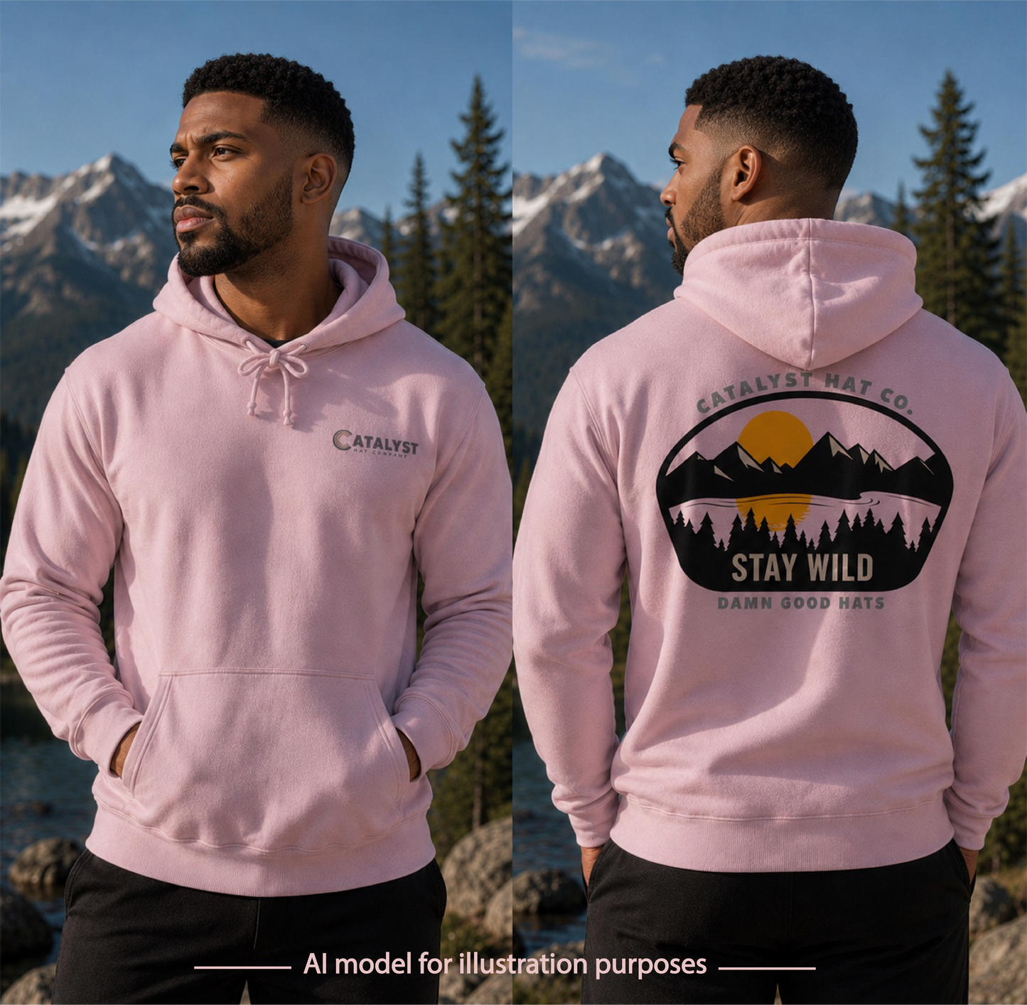 Catalyst Hat Co.-Stay Wild Hoodie
