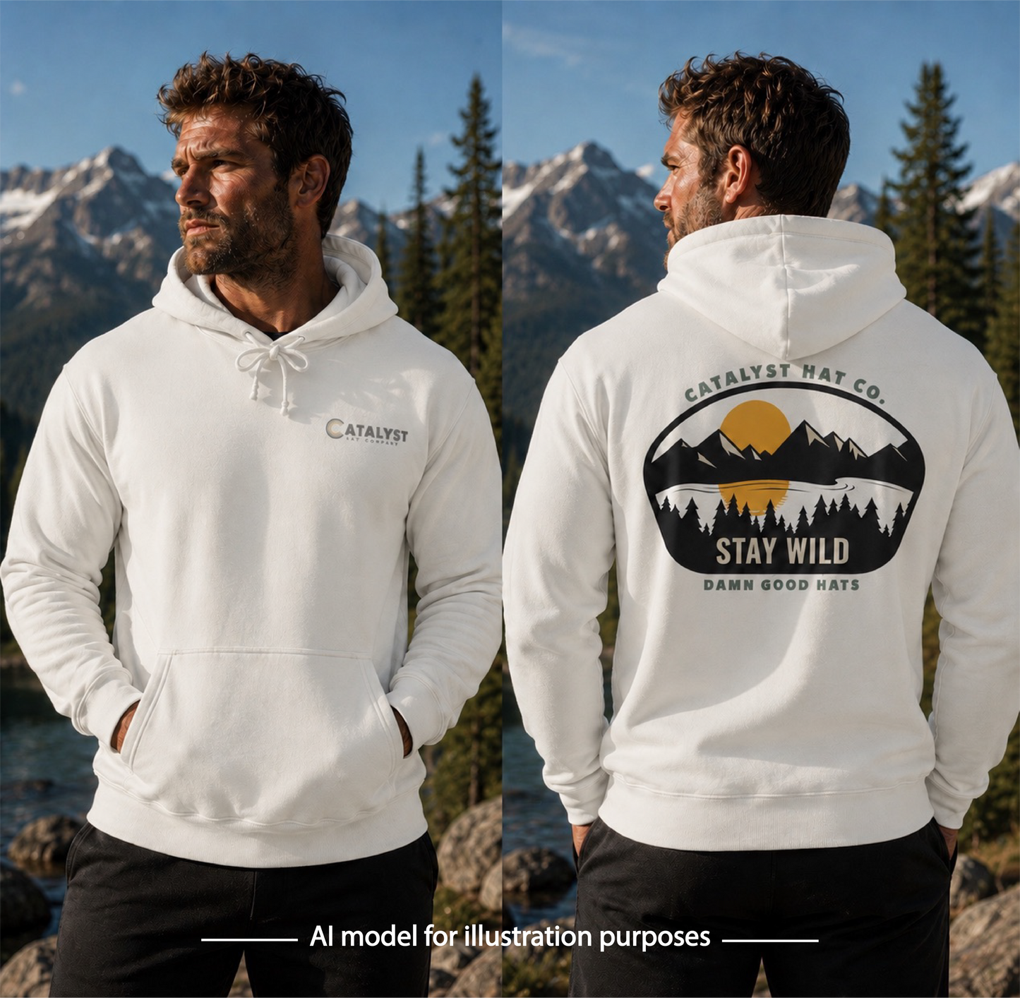 Catalyst Hat Co.-Stay Wild Hoodie