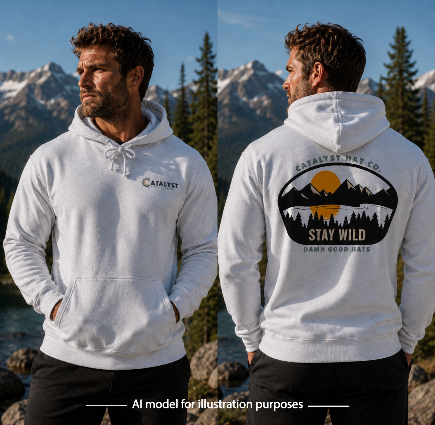 Catalyst Hat Co.-Stay Wild Hoodie