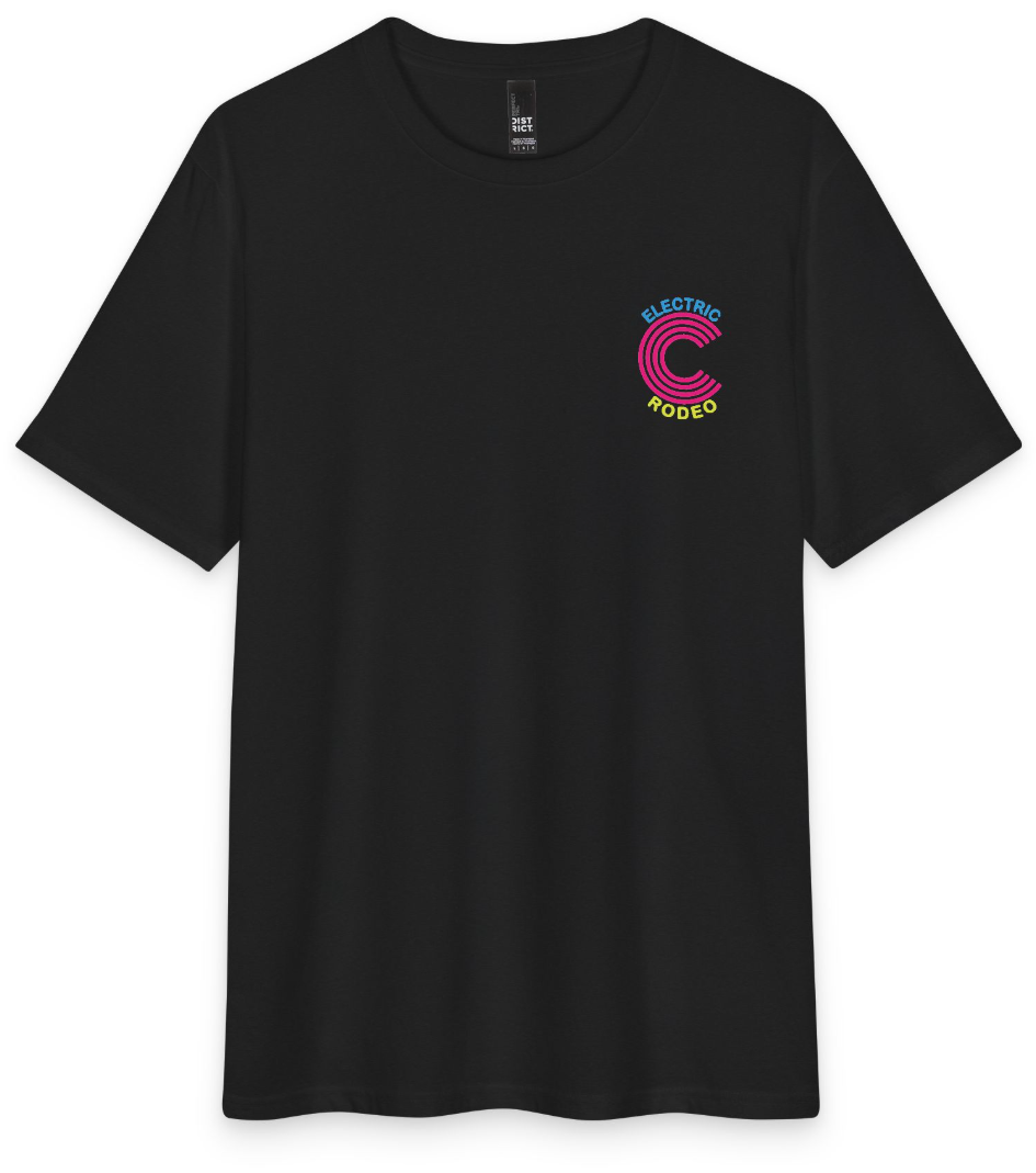 Electric Rodeo C Logo  Graphic Tee
