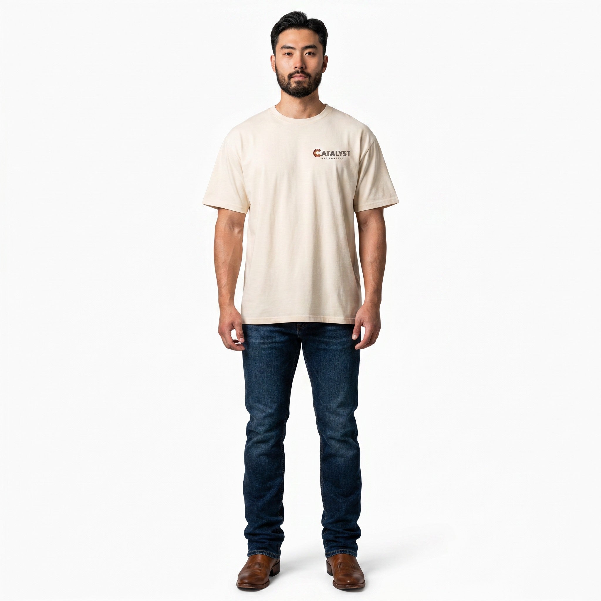 Catalyst of Change - Graphic Tee - Sunset - Natural – Catalyst Hat Co.
