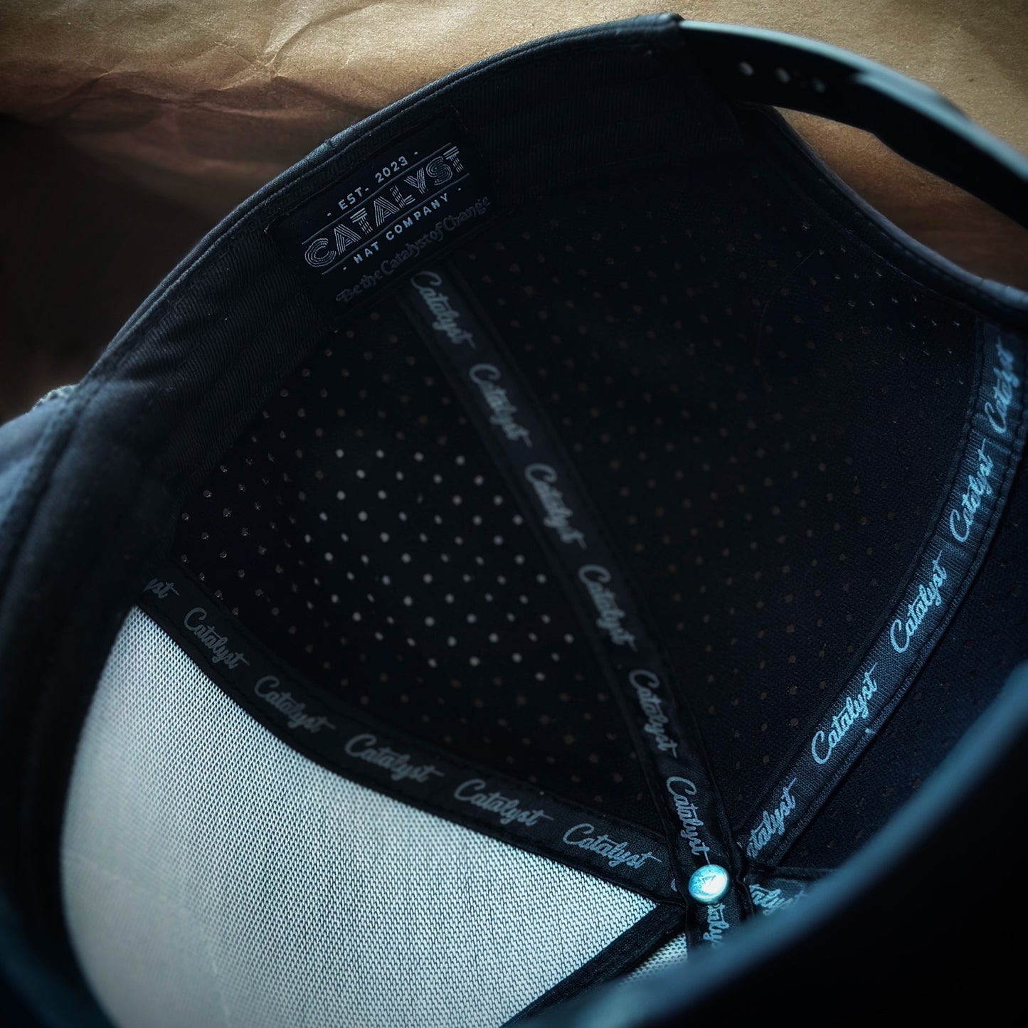 The Foreman Snapback Hat – Roots Collection – Black