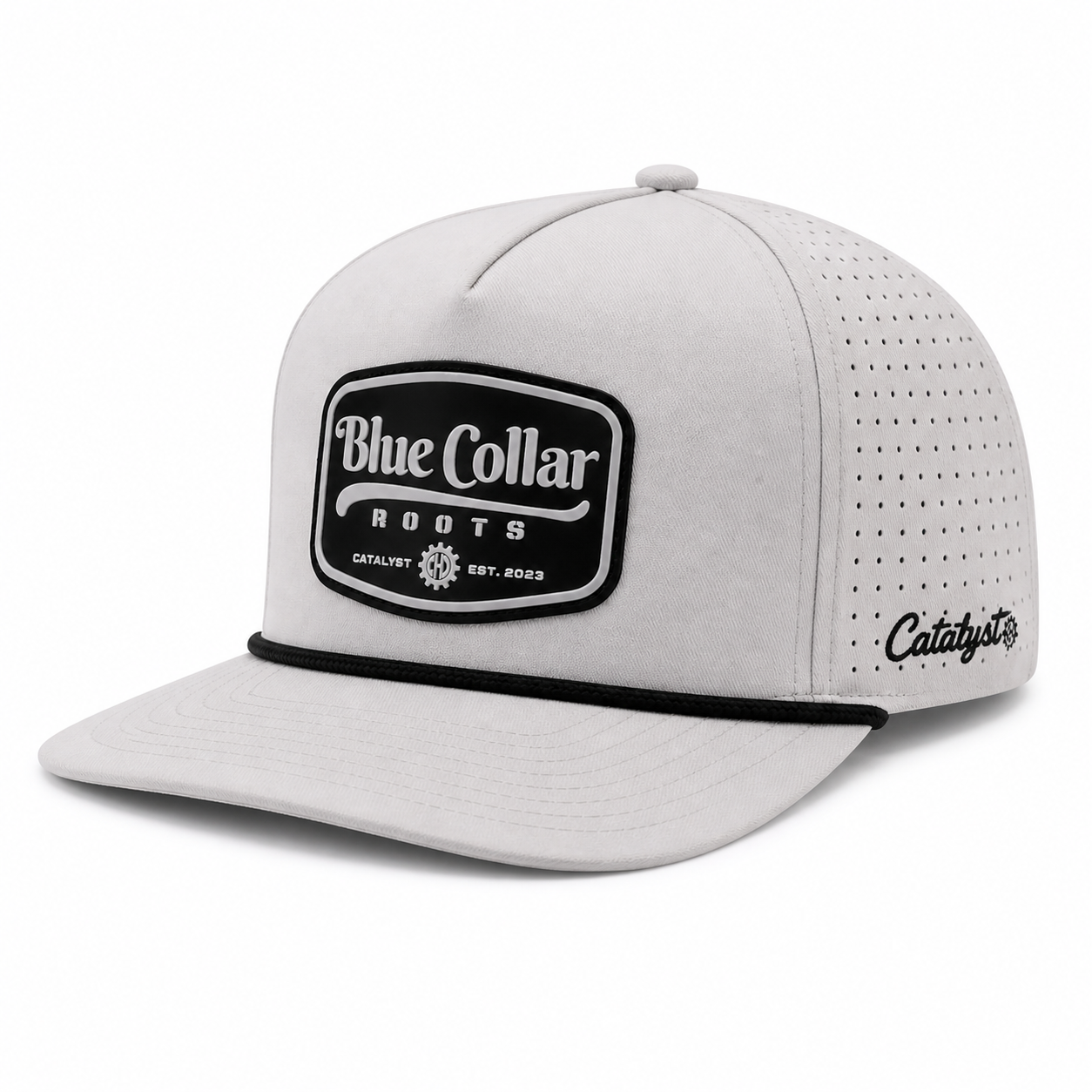 The Foreman Snapback Hat – Roots Collection – Gray