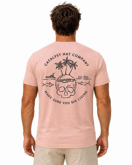 Catalyst Hat Co. Die Living Tee NEW Colors
