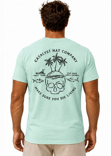Catalyst Hat Co. Die Living Tee NEW Colors