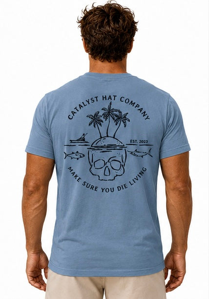 Catalyst Hat Co. Die Living Tee NEW Colors