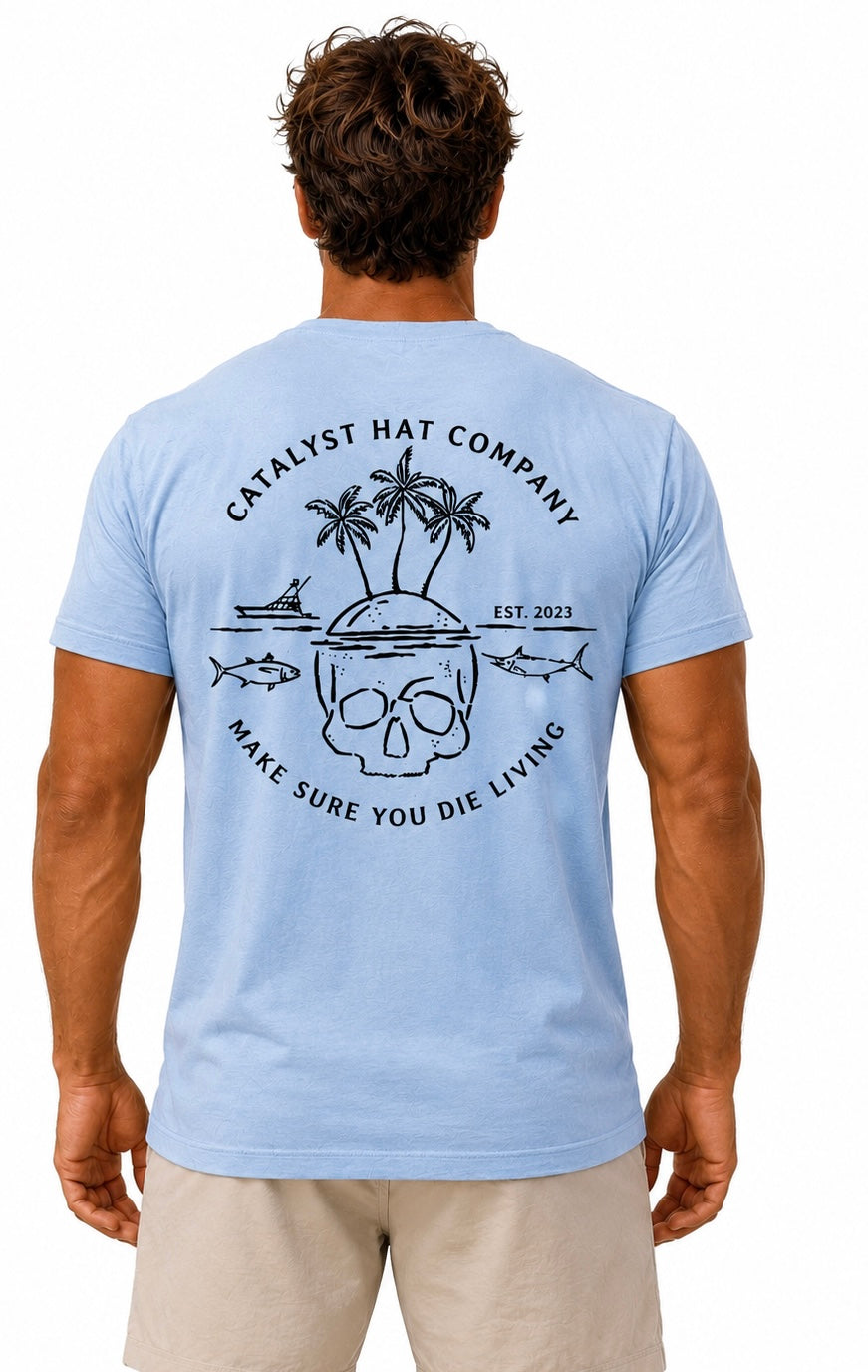 Catalyst Hat Co. Die Living Tee NEW Colors