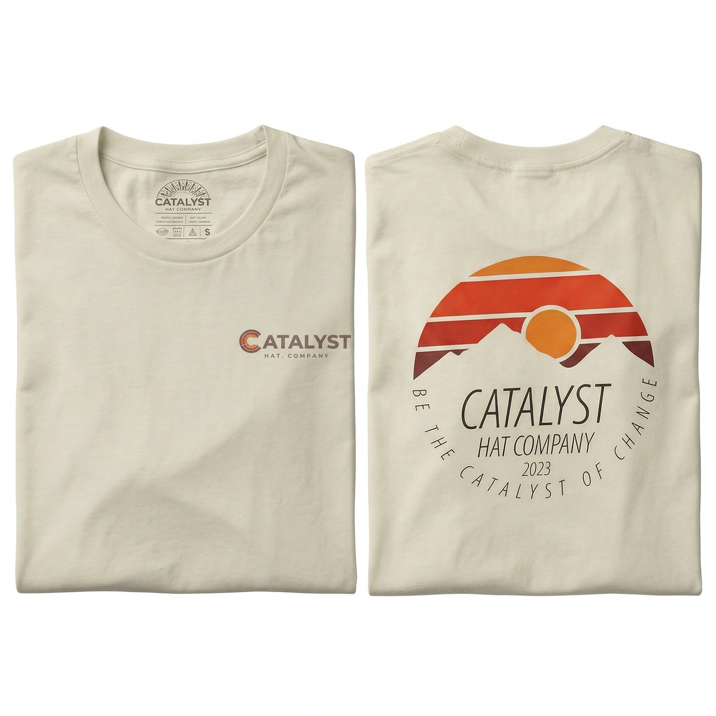 Catalyst of Change - T Shirt Collection - Sunset